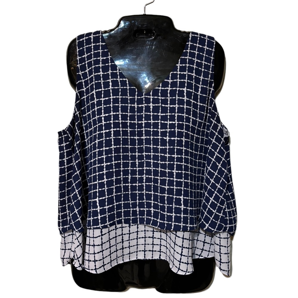 Liz Claiborne Career PL Sleeveless Blouse